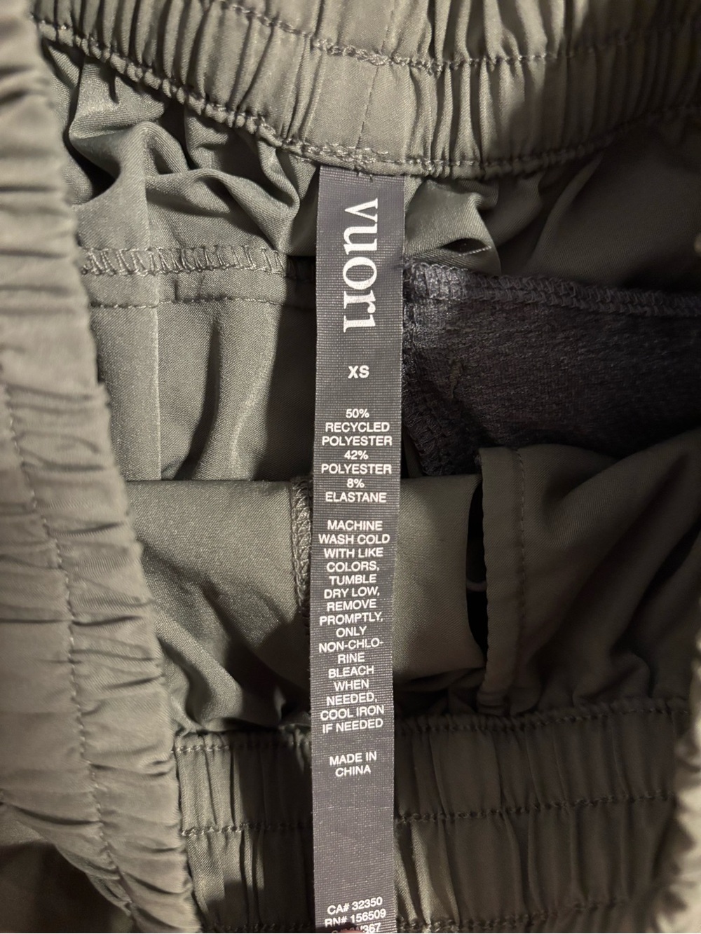 Vuori Olive Athletic Shorts with Elastic Waist - Picture 8 of 8